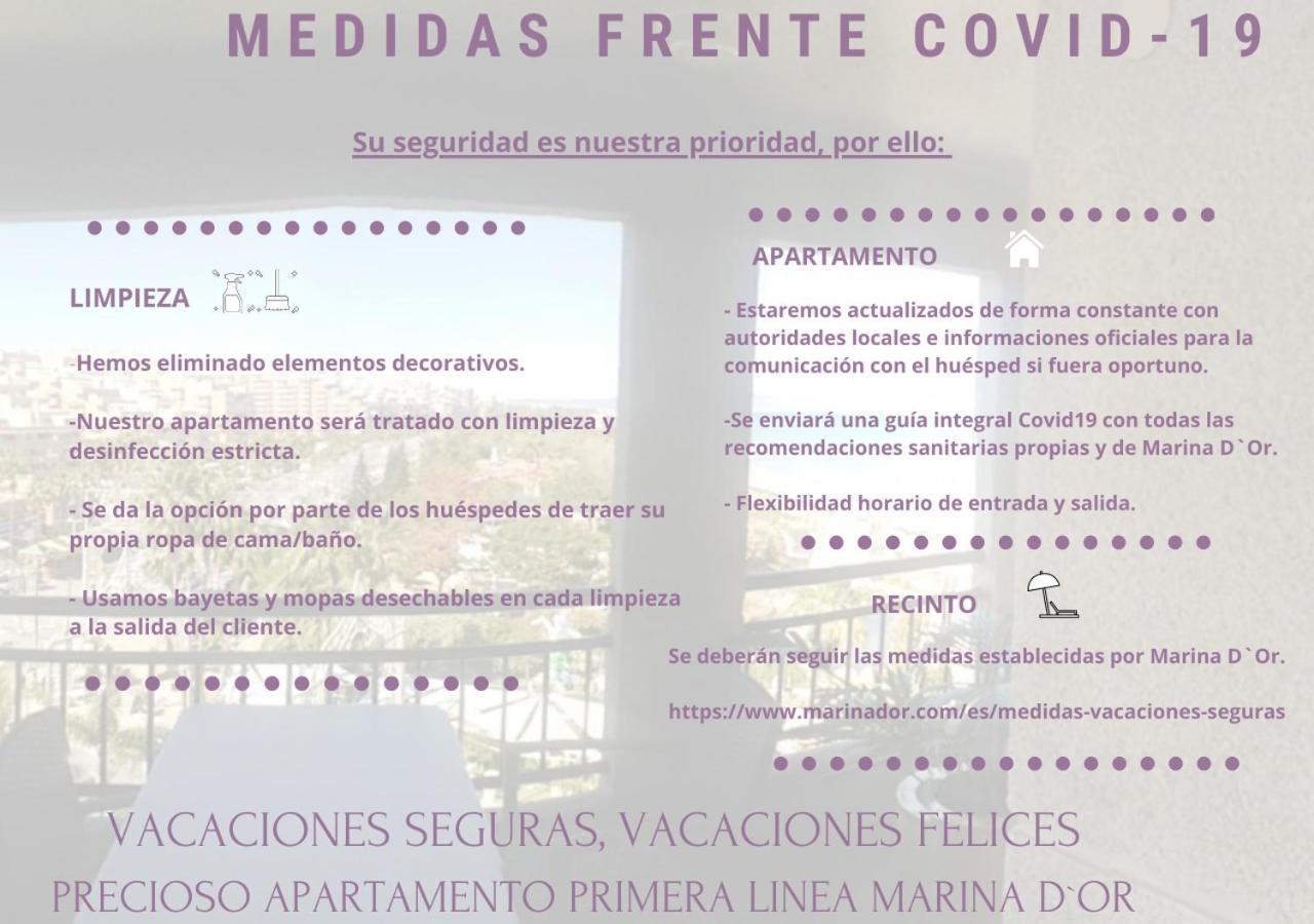 Precioso Apartamento Primera Linea Marina D'Or Lejlighed Oropesa del Mar Eksteriør billede